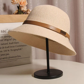 Bucket Hat : Hoed Khaki - Zonnescherm en Zonnebrandcreme Emmer in Beige van Pantino