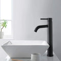 Rubinetto Singolo per Acqua Fredda da Montare su Lavabo Nero