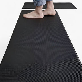 home & garden : Antislip Keukentapijt Katoen - Rood in Zwart van Pantino
