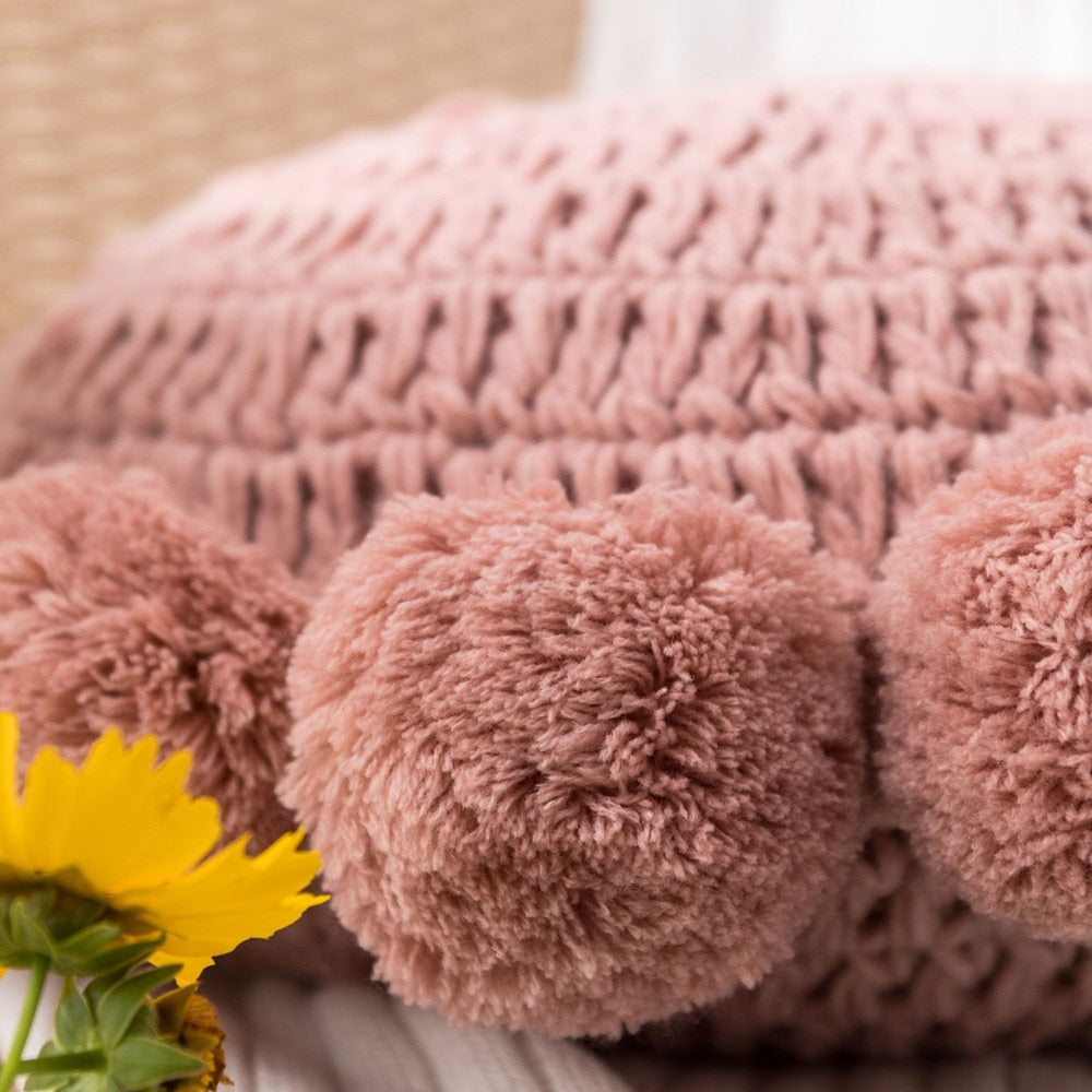 home & garden : Decoratief Kussen Roze - Cozy Leuke Huisdecoratie - Pluche in van Pantino