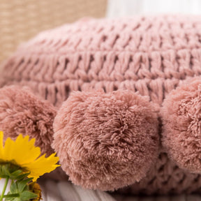 home & garden : Decoratief Kussen Roze - Cozy Leuke Huisdecoratie - Pluche in van Pantino