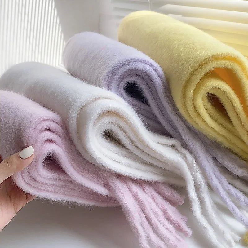 Scarf : Sjaal Beige - Luxe Kasjmier in van Pantino