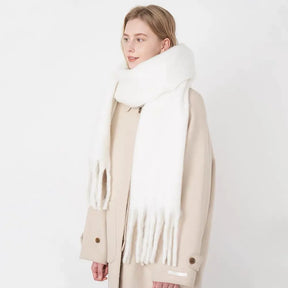 Scarf : Sjaal Beige - Luxe Kasjmier in van Pantino