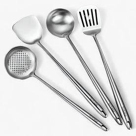 kitchen accessory : Roestvrijstalen Keukenapparatuur Set - Duurzaam & Veelzijdig Kookgerei voor Elke Kok in Set van 4 van Pantinoshop
