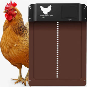 Chicken Coop Door : Automatische Solar Deur PRO+ voor Kippenhok - Lichtsensoren & Slimme Timer in van Pantino