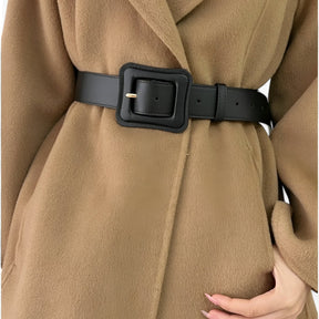 Belt : Riem Bruin - Brede Leren - De Onveranderlijke Charme van de Tijd in van Pantino