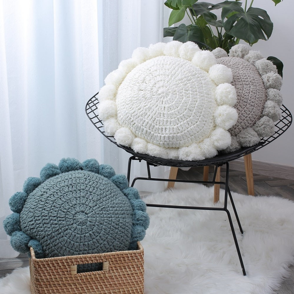 home & garden : Decoratief Kussen Roze - Cozy Leuke Huisdecoratie - Pluche in van Pantino