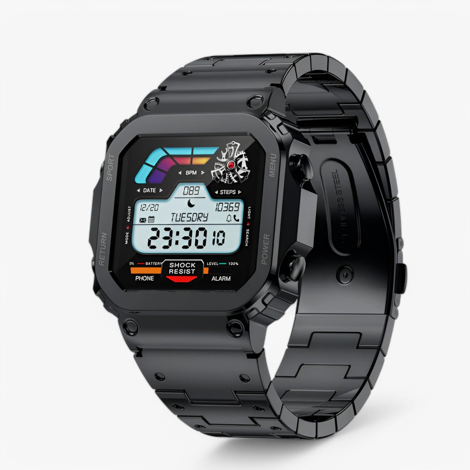watches : Hoogwaardig Smartwatch Heren - Aw38 Gouden Roos in van Pantino