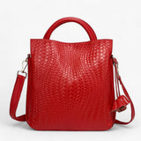 Luxury Leather Bag - Elegant and Durable - Black
