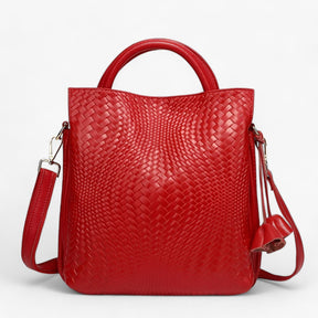bags : Leren Tas van Luxe Krachtleer - Elegant en Duurzaam - Zwart in van Pantino
