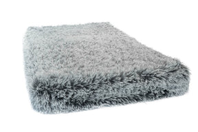 pets : Orthopedisch Pluche Hondenbed in Grijs in van Pantino