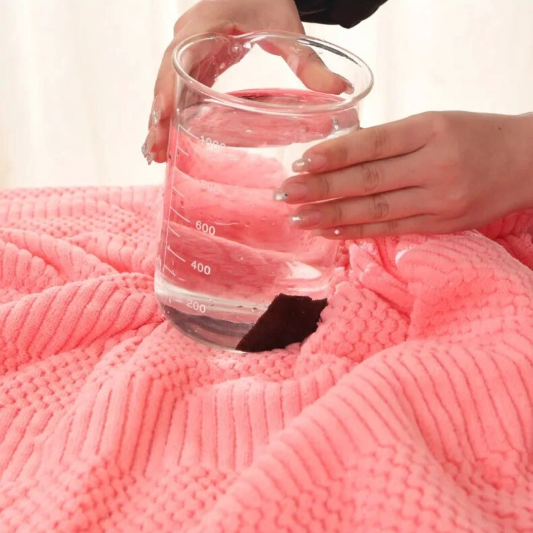 home & garden : Coral Fleece Badhanddoekenset - De Definitie van Zachtheid. - Lichtblauw in van Pantino