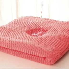 home & garden : Coral Fleece Badhanddoekenset - De Definitie van Zachtheid. - Lichtblauw in van Pantino