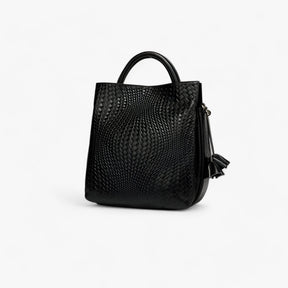 bags : Leren Tas van Luxe Krachtleer - Elegant en Duurzaam - Zwart in van Pantino