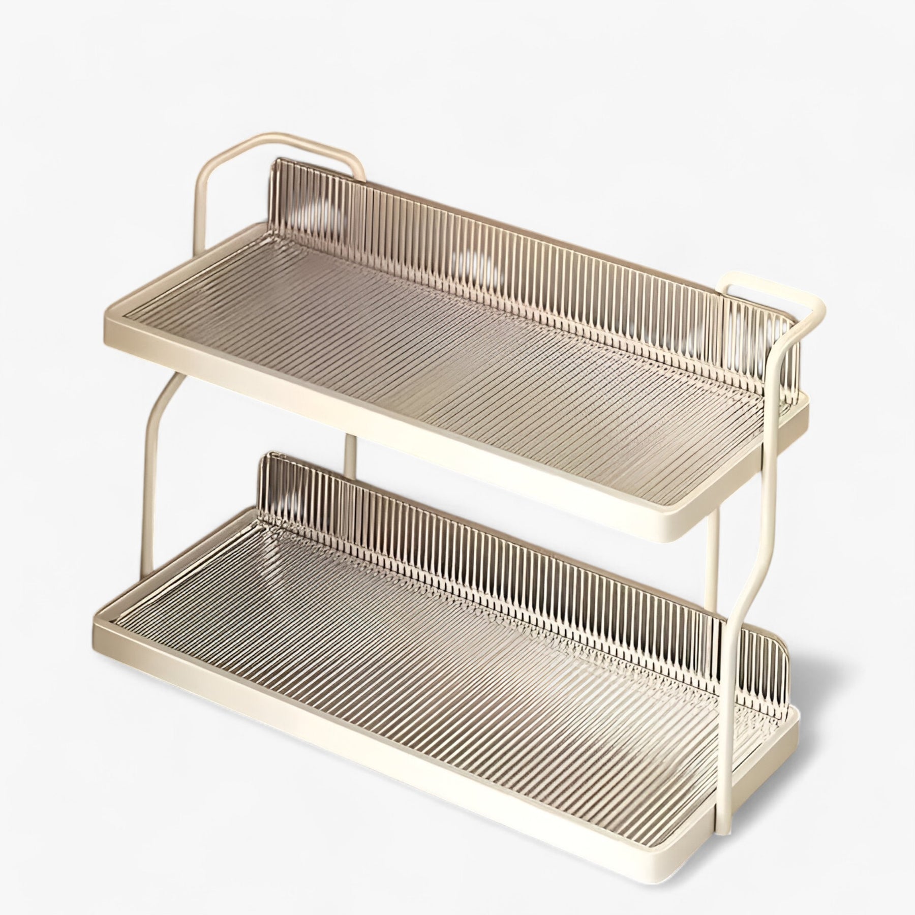 home & garden : Acryl Kruidenkast Organizer Transparant in wit 2-laags van Pantino