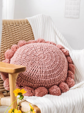 home & garden : Decoratief Kussen Roze - Cozy Leuke Huisdecoratie - Pluche in van Pantino
