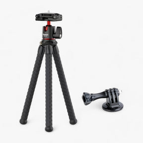 gadgets : FlexiGrip - Octopus Statief - Veelzijdige Steun voor Camera's en Telefoons in Gopro adapter MT-11 van Pantino