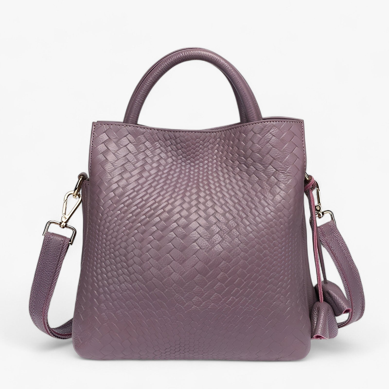 bags : Leren Tas van Luxe Krachtleer - Elegant en Duurzaam - Zwart in van Pantino