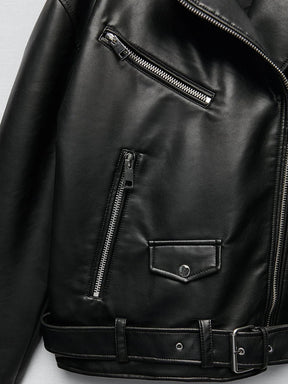 Jacket : Jas Heren Zwart - Veganistisch Leren Jasje in van Pantino
