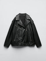Veste Homme noire - Veste en cuir vegan