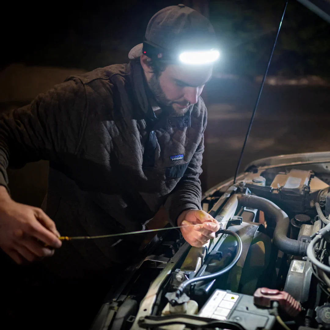 outdoor equipment : Hoofdlamp Pro - Heldere LED Verlichting Oplaadbaar - LED in van Pantino