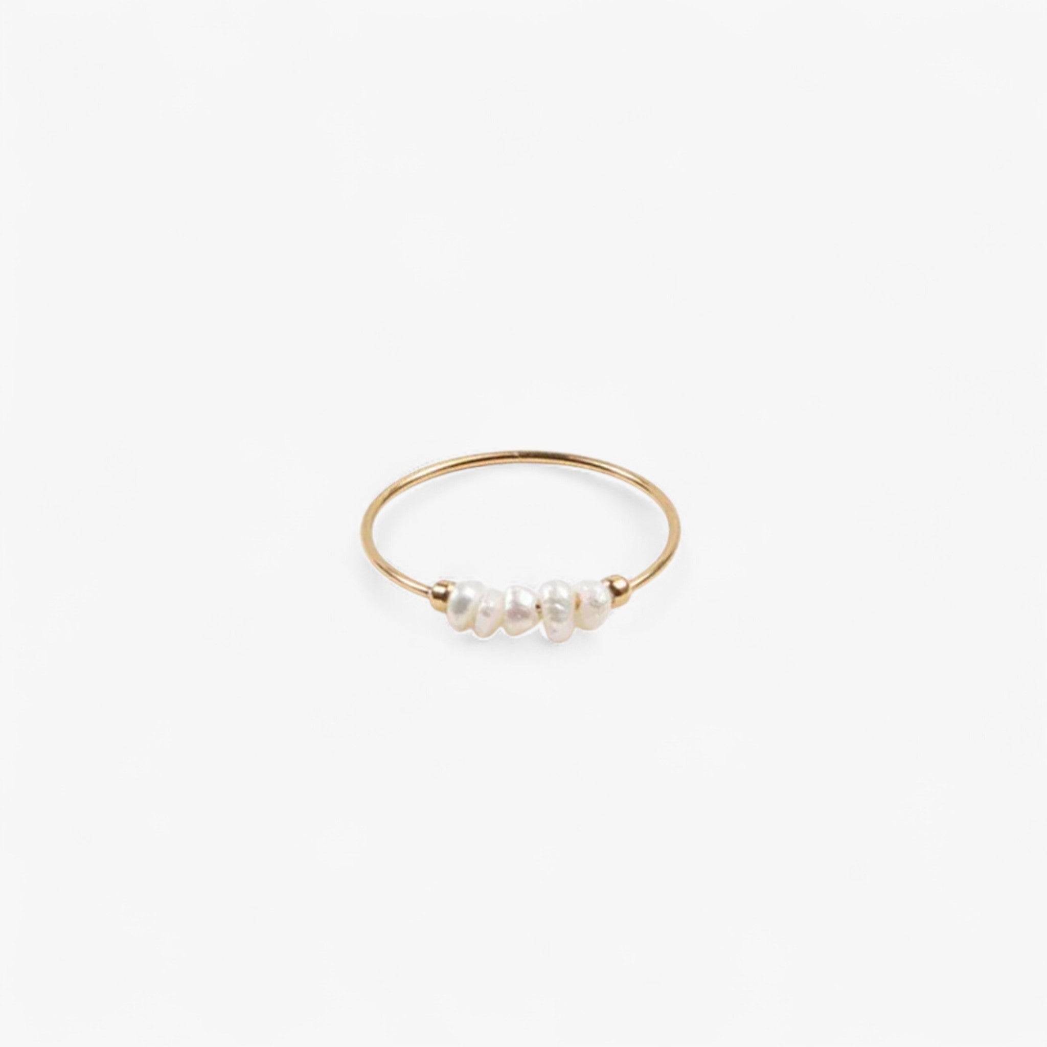 Ringen : Stijlvolle Mini Pearl Ring voor Dames in van Pantino