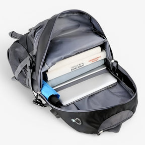 outdoor equipment : Wandelrugzak 40L - Donkerblauw Waterdichte Outdoor Backpack voor Heren & Dames in van Pantino