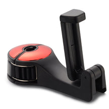 Car Organizer Hanger : Auto Organizer Hangers Zilver - Multifunctionele Achterbank Opslag - Metaal in Rood van Pantino