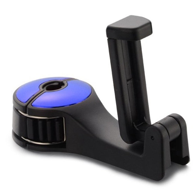 Car Organizer Hanger : Auto Organizer Hangers Zilver - Multifunctionele Achterbank Opslag - Metaal in Blauw van Pantino