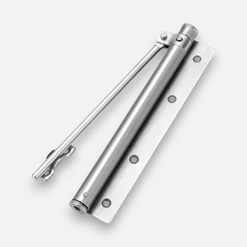 Deursluiter voor Binnendeuren - Hydraulisch, Zilver-Zwart