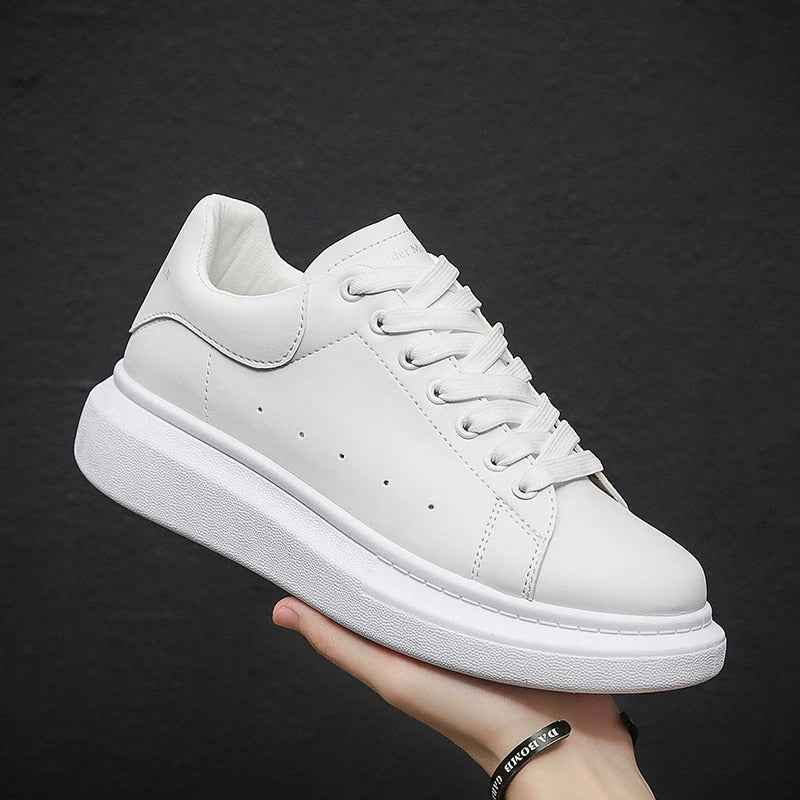 : Heren sneakers - urban stijl, lichtgewicht, ademend comfort in Wit van Pantinoshop
