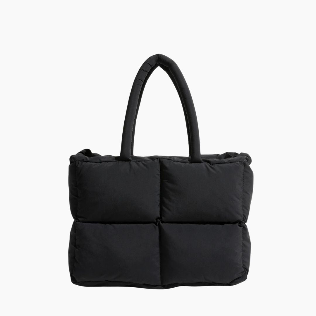 bags : Schoudertas Bruin - S.f.y. - Puffer in Zwart van Pantino