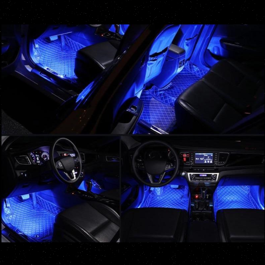gadgets : LED Sfeerverlichting Auto - USB Voetenruimte Ambient - LED in van Pantino