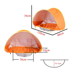 outdoor equipment : ZonSafe - Babystrandtent - Draagbare Schaduw en UV-Bescherming in van Pantino