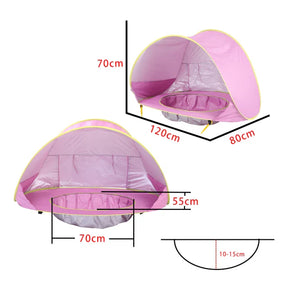 outdoor equipment : ZonSafe - Babystrandtent - Draagbare Schaduw en UV-Bescherming in van Pantino