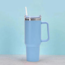 outdoor equipment : HeatGuard - De Beste Thermofles die Jij Ooit Zult Hebben - Donker Blauw in Baby blauw 1200ML van Pantino