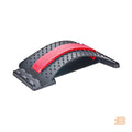 BackEase - nastavitelný masážní přístroj na záda s cílenými akupunkturními body - červený