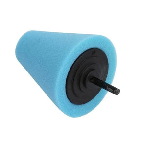 Tire Polishing Sponge : Band Polijstsponzen Blauw - Elektrische Boor Polijsten - Schuim in Blauw - Medium van Pantino