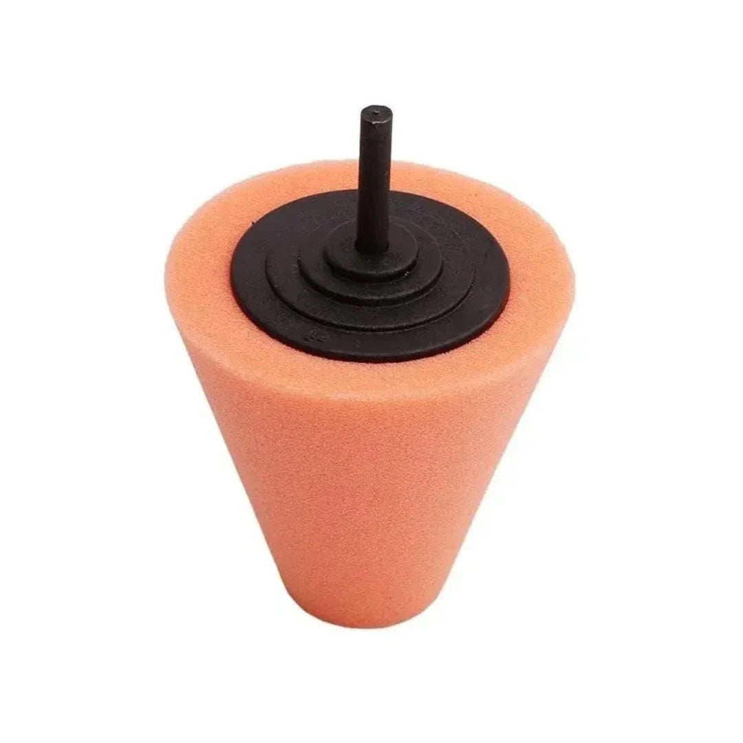 Tire Polishing Sponge : Band Polijstsponzen Blauw - Elektrische Boor Polijsten - Schuim in Oranje - Zacht van Pantino