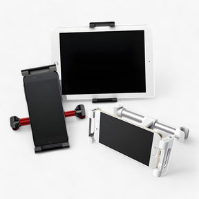 Car Headrest Mount : Kopfstützenhouder voor de Achterbank - Universele 360° Houder voor Tablets en Telefoons - Zwart in van Pantino