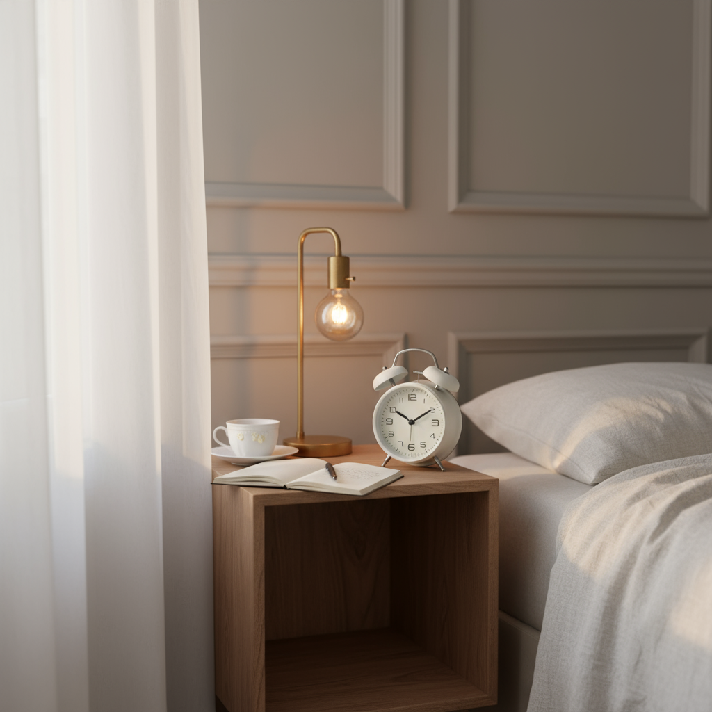 Horloges : Wekker Retro Metaal Lichtgevend Dubbele Bel - Luid Alarm Stil Premium in van Pantino