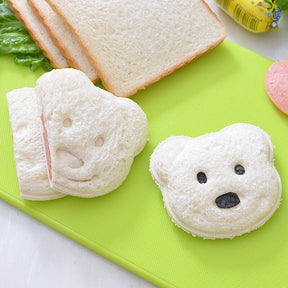 home & garden : Sandwich Uitdruk Vormpjes - Leuke Vormen Kinderen Verrassen - Kunststof in van Pantino