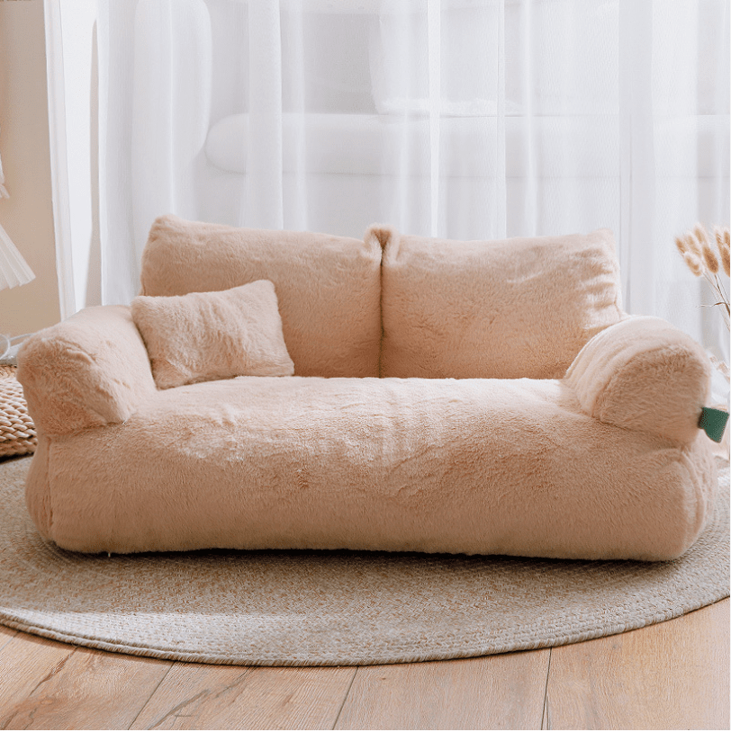 pets : Kalmerende Huisdier Bankhoes Lichtgrijs - Rustgevend Sofa Comfort - Microvezel in van Pantino