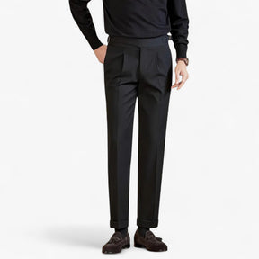 Pants : Zakelijke Stijl Zwart in van Pantino