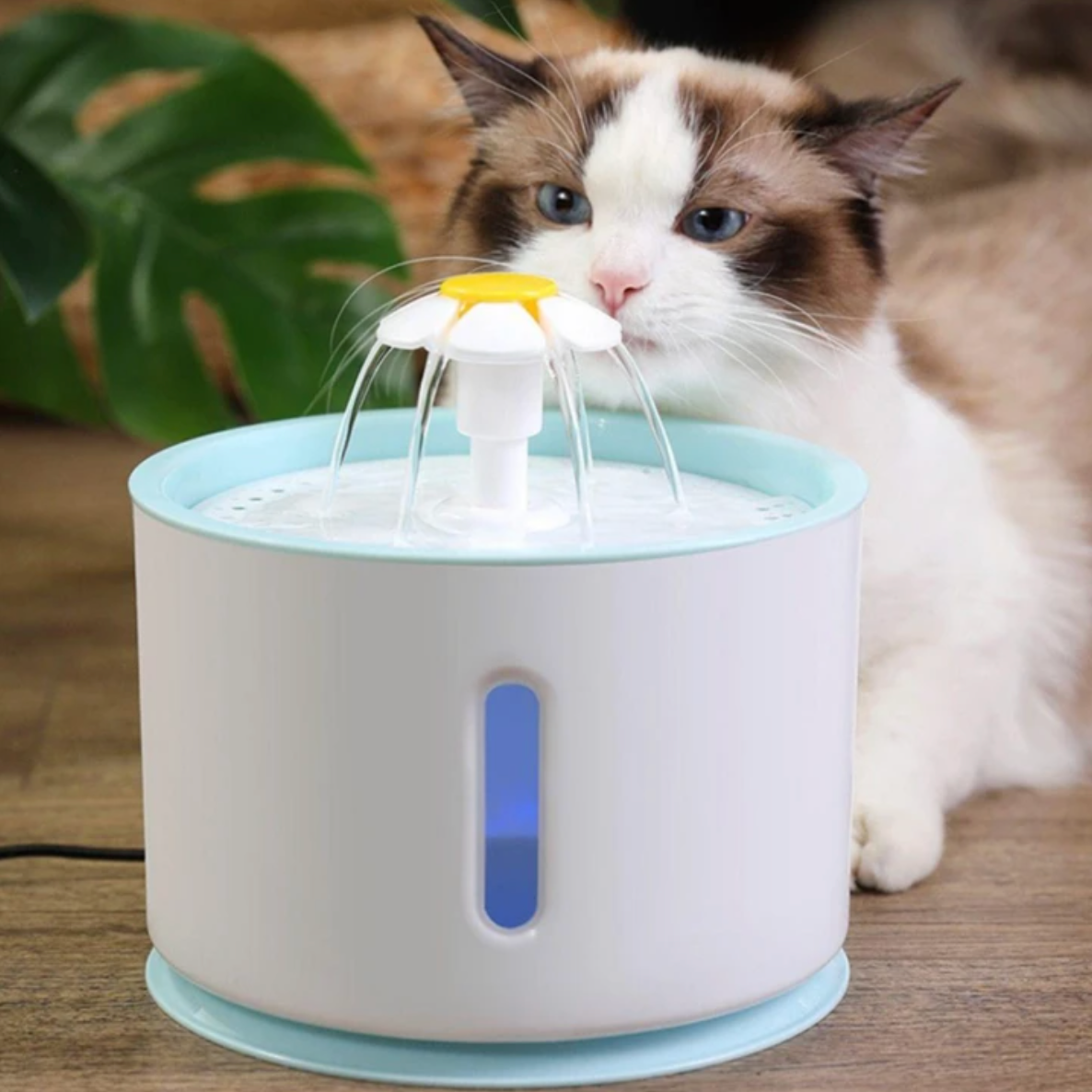 pets : Automatische Drinkfontein voor Huisdieren - Kattendrinkbak Pro - Zilver in van Pantino