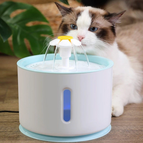 pets : Automatische Drinkfontein voor Huisdieren - Kattendrinkbak Pro - Zilver in van Pantino