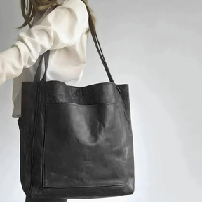 bags : Handgemaakte Leren Tas Donker Bruin - Tijdloos Vakmanschap - Echt Leer in van Pantino