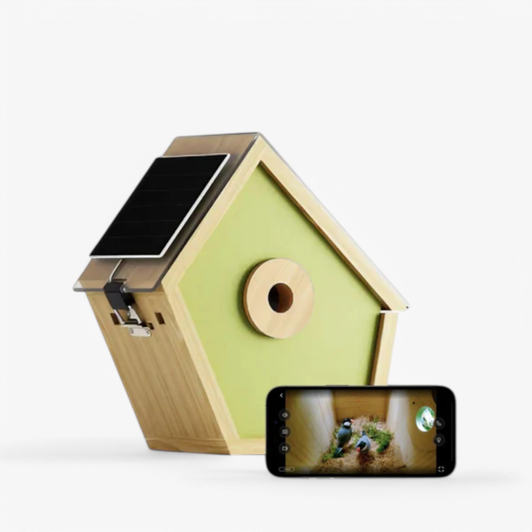 outdoor equipment : Reli Birddy Slank Vogelhuisje met Geavanceerde Technologie in van Pantino