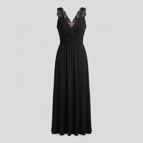 Dress : Maxi Jurk Dames Rood - Elegante Lange Zomer in van Pantino