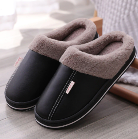 other : Premium Slippers Dames - Zwart in Zwart van Pantino